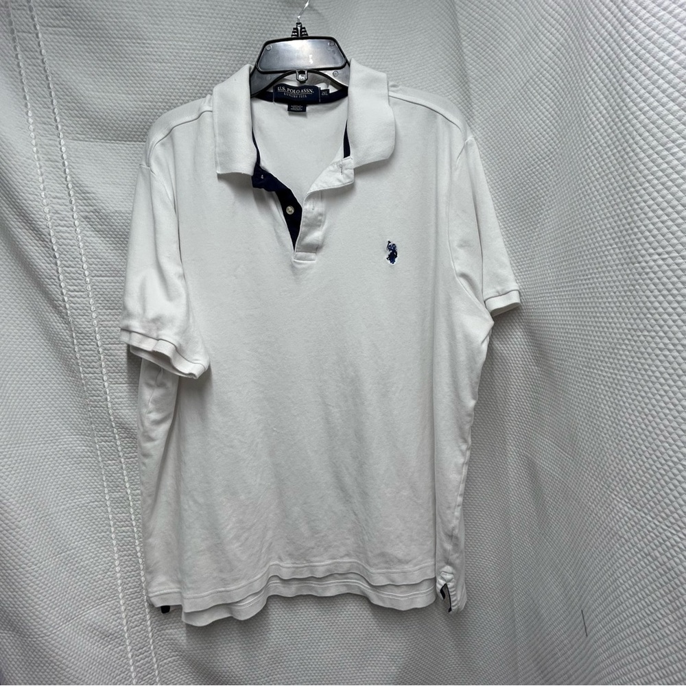 Polo by Ralph Lauren Men's White Polo Shirt‎